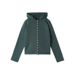 Organic Cotton Long-Sleeved Cardigan