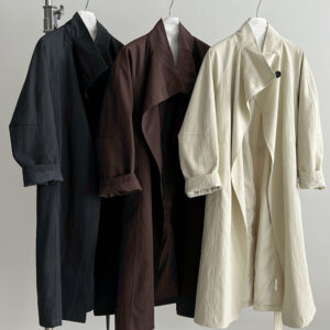 New Autumn Mid-Length Trench Coat